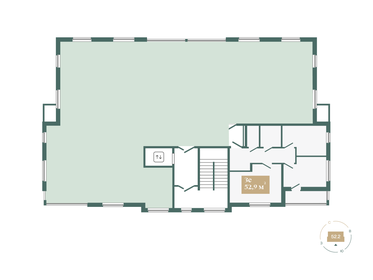 51,8 м², 2-комнатная квартира 7 450 000 ₽ - изображение 46