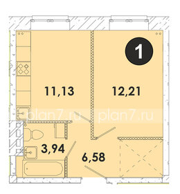 Квартира 33,9 м², 1-комнатная - изображение 1