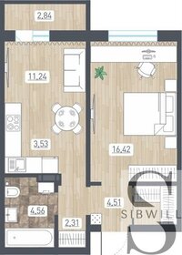 43,5 м², 2-комнатная квартира 3 750 000 ₽ - изображение 107