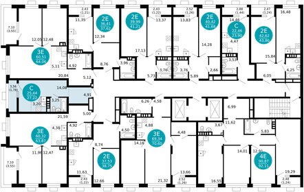 27,2 м², 1-комнатная квартира 6 314 232 ₽ - изображение 18