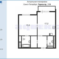 Квартира 46,9 м², 1-комнатная - изображение 2