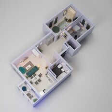 Квартира 72,1 м², студия - изображение 3