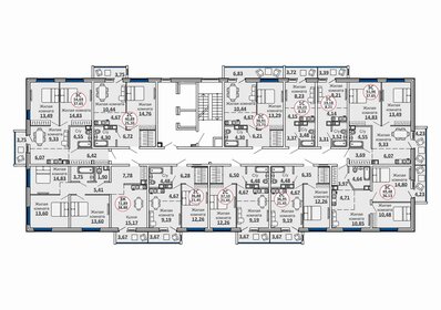 32 м², квартира-студия 3 150 000 ₽ - изображение 122