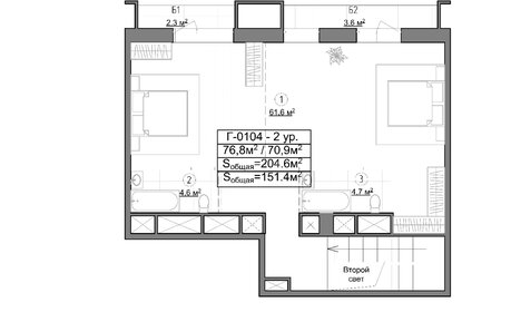 106 м², 3-комнатные апартаменты 30 334 000 ₽ - изображение 71