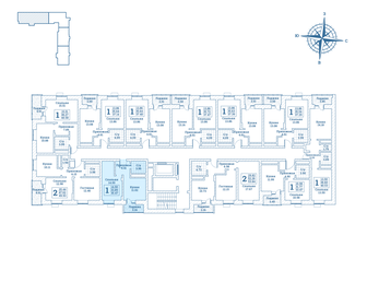 Квартира 35,5 м², 1-комнатная - изображение 2