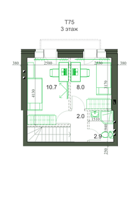 83,4 м², 4-комнатная квартира 7 597 000 ₽ - изображение 10