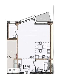 47 м², 1-комнатная квартира 6 200 000 ₽ - изображение 72