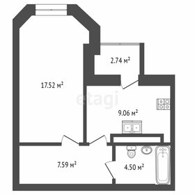 26,9 м², квартира-студия 4 673 875 ₽ - изображение 57