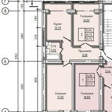 Квартира 59,7 м², 2-комнатная - изображение 2