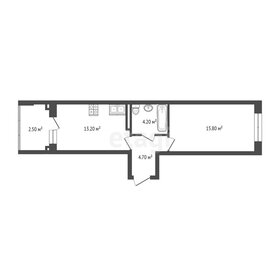 Квартира 40 м², 1-комнатная - изображение 2