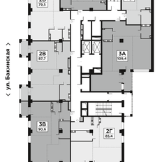 Квартира 109,4 м², 3-комнатная - изображение 2