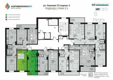 31,7 м², 1-комнатная квартира 3 760 500 ₽ - изображение 24