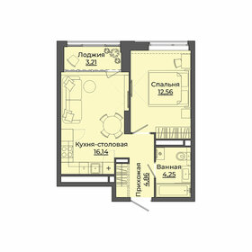 41 м², 1-комнатная квартира 7 260 000 ₽ - изображение 46