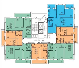 Квартира 92,3 м², 3-комнатная - изображение 2