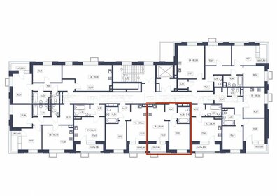 35,6 м², 1-комнатная квартира 6 350 000 ₽ - изображение 36