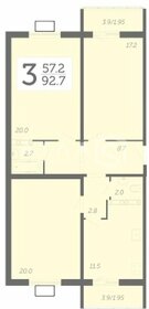 Квартира 85 м², 3-комнатная - изображение 5