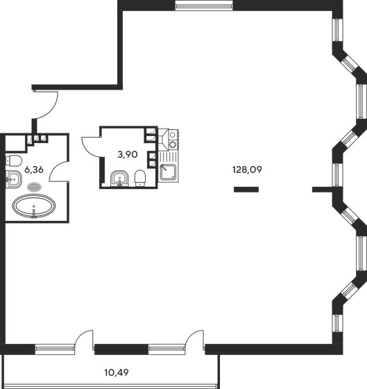 138,9 м², 4-комнатная квартира 46 790 000 ₽ - изображение 1