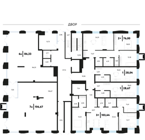 1447 м², помещение свободного назначения 1 591 700 ₽ в месяц - изображение 50