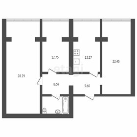 97,8 м², 3-комнатная квартира 7 800 000 ₽ - изображение 57