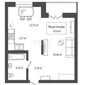 55 м², 2-комнатная квартира 55 000 ₽ в месяц - изображение 45