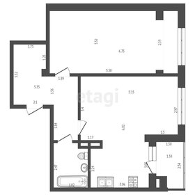70,7 м², 2-комнатная квартира 6 928 000 ₽ - изображение 60