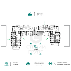 Квартира 62,7 м², 2-комнатная - изображение 4