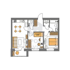 Квартира 61,2 м², 2-комнатная - изображение 5