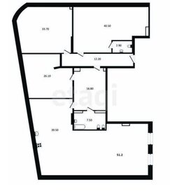 Квартира 232,4 м², 4-комнатная - изображение 1