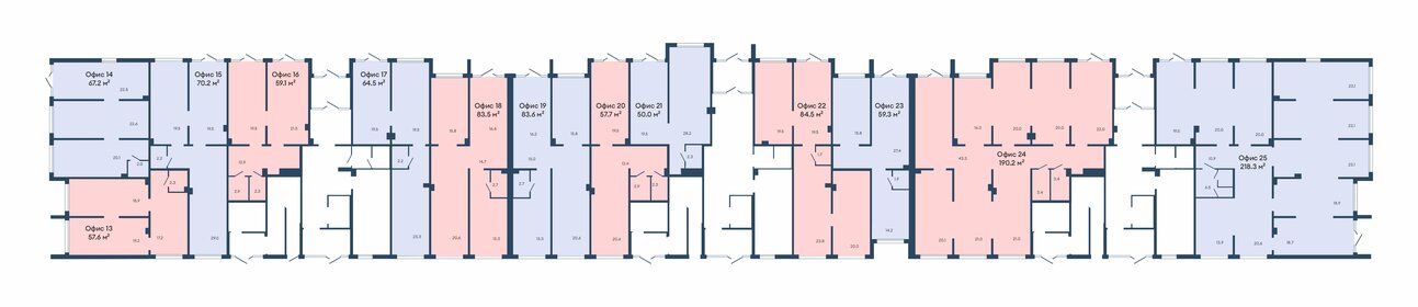 58,3 м², помещение свободного назначения 7 090 000 ₽ - изображение 41