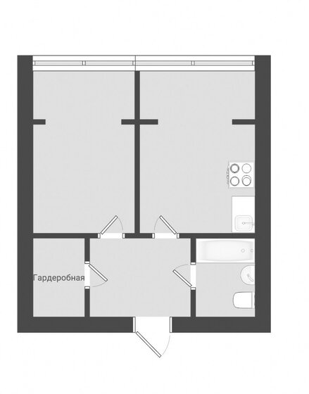 38 м², 1-комнатная квартира 4 200 000 ₽ - изображение 1