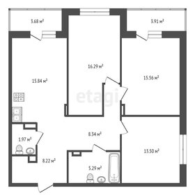 73,5 м², 3-комнатная квартира 12 790 000 ₽ - изображение 74