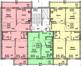 48 м², 1-комнатная квартира 3 740 000 ₽ - изображение 24