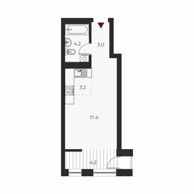 31,5 м², квартира-студия 8 875 000 ₽ - изображение 40