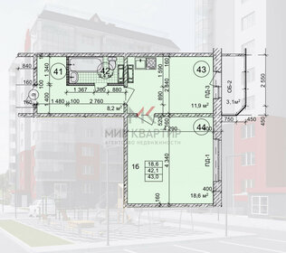 43,5 м², 1-комнатная квартира 4 840 000 ₽ - изображение 72