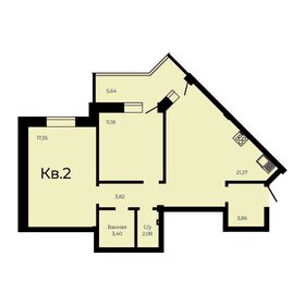 70,4 м², 2-комнатная квартира 5 650 000 ₽ - изображение 27