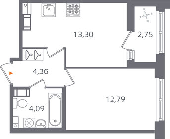 42,5 м², 2-комнатная квартира 6 999 999 ₽ - изображение 131