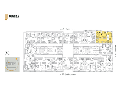 55,3 м², 3-комнатная квартира 9 811 800 ₽ - изображение 30