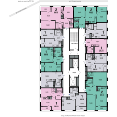 Квартира 26,4 м², 1-комнатная - изображение 3