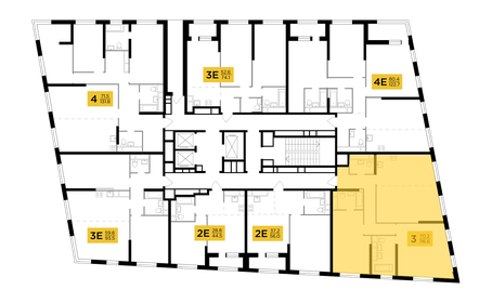 110,3 м², 3-комнатная квартира 39 890 880 ₽ - изображение 40