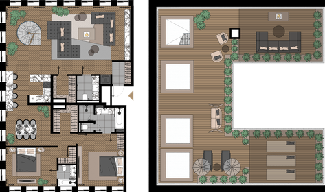 Квартира 148,2 м², 2-комнатные - изображение 1