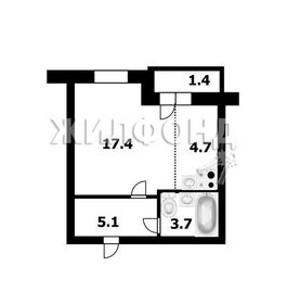 32,4 м², квартира-студия 3 250 000 ₽ - изображение 52