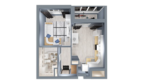 32,8 м², квартира-студия 4 150 000 ₽ - изображение 22