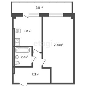 38,1 м², 1-комнатная квартира 7 200 000 ₽ - изображение 49