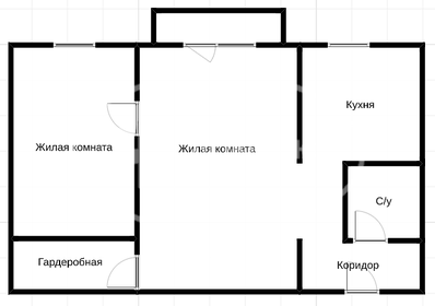 Квартира 44 м², 2-комнатная - изображение 5