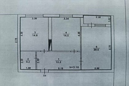 Квартира 66,1 м², 2-комнатная - изображение 1