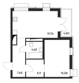 57,5 м², 1-комнатная квартира 8 000 000 ₽ - изображение 83