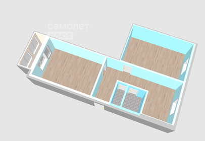 Квартира 50 м², 2-комнатная - изображение 2