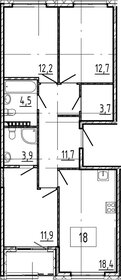 80,7 м², 3-комнатная квартира 17 085 000 ₽ - изображение 26