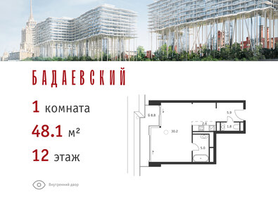 32 м², 1-комнатная квартира 19 000 000 ₽ - изображение 96