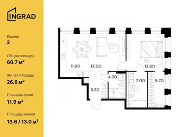 73 м², 2-комнатная квартира 29 000 000 ₽ - изображение 84